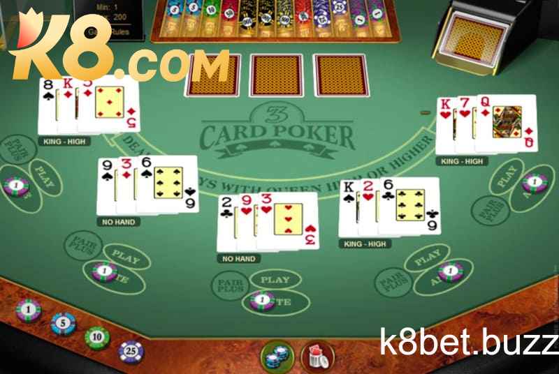 Kiến thức cơ bản về Win three card K8bet